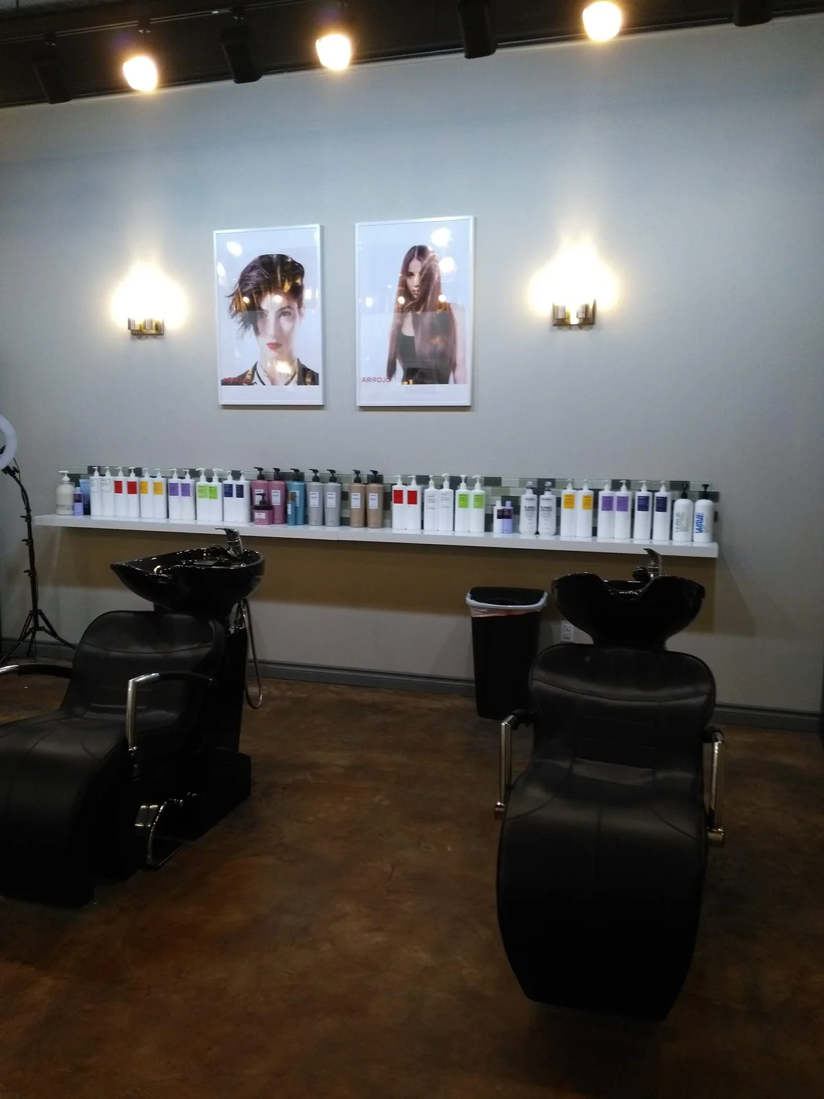 Shampoo area